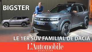 On découvre le Dacia Bigster  pensé pour les familles [upl. by Ferrigno]