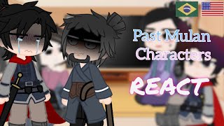 Past Mulan characters react ⭐ Gacha Club  Not Original  PTENG  Shang X Mulan  11 ⭐ [upl. by Higgs]