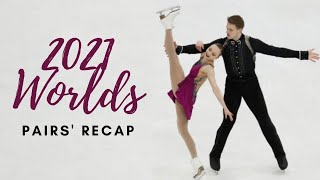 This and That 2021 World Championships Pairs Recap Mishina and Galliamov Sui and Han [upl. by Ydaf]