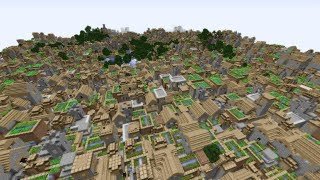 Infinite Villages in Minecraft [upl. by Arika]