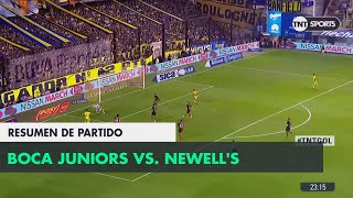 Resumen de Boca Juniors vs Newells 31  Fecha 24  Superliga Argentina 20172018 [upl. by Culbertson]