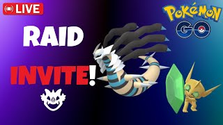 Giratina Origin Raid invite Live  Pokemon GO [upl. by Hollyanne]