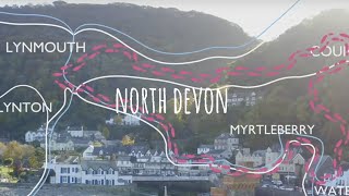 Best British Walks with Julia Bradbury  Watersmeet Walk in North Devon [upl. by Ammadis]