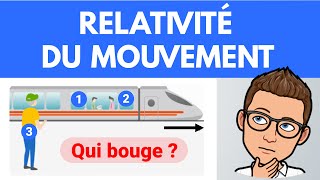 Relativité du mouvement et référentiel  Physique Chimie [upl. by Hamforrd]