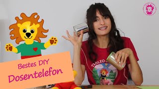 DIY  Bestes Dosentelefon in 10 Minuten [upl. by Holbrooke499]