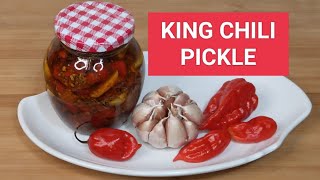 King Chili Pickle SiamdanRosysKitchenMizoram [upl. by Adeehsar407]