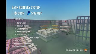 Bank Robbery System Showcase SALE [upl. by Anairdna]