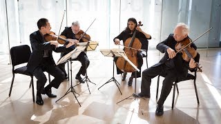 Juilliard String Quartet Performs Beethoven Davidovsky and Bartók [upl. by Annitsirhc469]