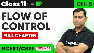 Class 11th Informatics Practices Chapter 5  Flow of Control  Full Chapter Revision  Scoreshala [upl. by Edniya]