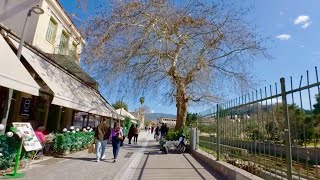 Thisio  Monastiraki  Athens center walking [upl. by Ybrad]