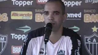 Diego Tardelli fala sobre a derrota para o rival cruzeiro e sobre a zona de rebaixamento [upl. by Nnaeinahpets965]