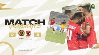 HIGHLIGHTS  Kaizer Chiefs 03 Al Ahly SC  Final  TotalEnergiesCAFCL [upl. by Aliehc]