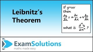 Leibnitzs Theorem  introduction  ExamSolutions [upl. by Ahsekar]