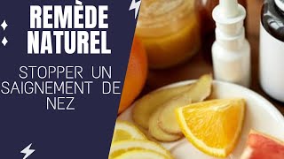 Stopper un saignement de nez  Remède de Grand Mère  Tutoriel [upl. by Nerro]