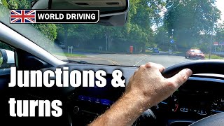 Junctions and Turns Made Easy  UK Driving Test Standard [upl. by Artiek]