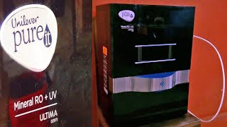 Unilever Pureit Ultima Mineral ROUV  Pureit Smart Water Purifier Installation  How it works [upl. by Lorelle]