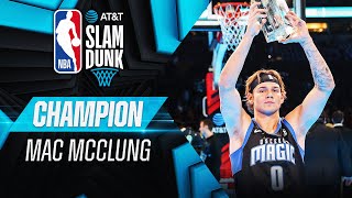 EVERY Mac McClung Dunk in the 2024 ATTSlamDunk Contest  2024 NBAAllStar [upl. by Oir]