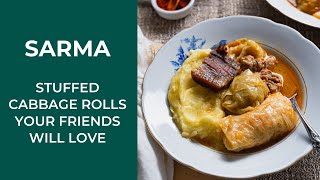 Stuffed Cabbage Rolls Your Friends Will Love Croatian Sarma [upl. by Ertnod450]