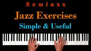 Simple PIANO EXERCISES for Advanced JAZZ IMPROVISATION [upl. by Zenger4]