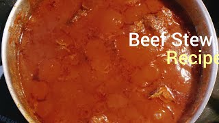 I am Obsessed With This Beef Stew Recipe  sunday Nigerian Beef Stew [upl. by Ihsakat]