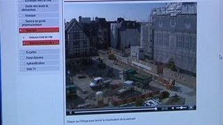 La ville de Troyes en direct par webcams [upl. by Nnaycnan]