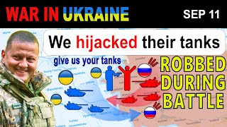 11 Sep UNBELIEVABLE Ukrainians CHASE RUSSIANS ON A STOLEN RUSSIAN TANK  War in Ukraine Explained [upl. by Tower]