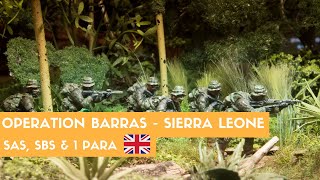 Operation Barras  UK Special Forces  SAS amp The Parachute Regiment  Summer 2000 [upl. by Rhea]