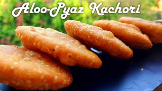 AlooPyaz Kachori Recipe Rajasthani Style shorts [upl. by Letnohs]