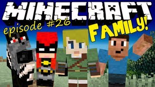 Minecraft Family 26 LIFE SAVER [upl. by Vandyke]