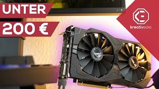 DIE SCHNELLSTE und BESTE GRAFIKKARTE für UNTER 200 EURO  ASUS Strix RX 570 Review [upl. by Asetal224]