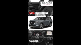 ☀ Check out the allnew 2024 Nissan Pathfinder Platinum 2WD for sale [upl. by Maddis]