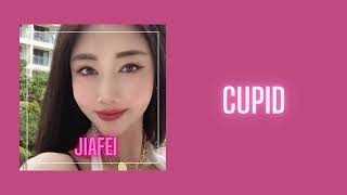 Jiafei feat CupcaKke  Cupid [upl. by Yecam30]