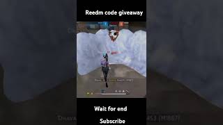 Reedm code giveaway 🎁✨ freefire  raistar amitbhai ajjubhaifreefire  ajjubhai gaming short [upl. by Blackman]