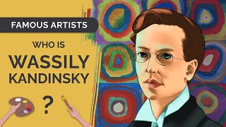 The quotFatherquot of Abstract Art WASSILY KANDINSKY Artist Bio  Speedpaint [upl. by Lianna985]