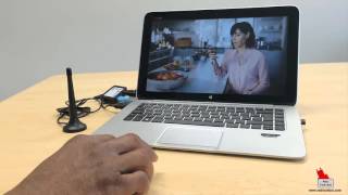 How to Get Free Live TV on Your Windows PC Using an HP Split X2 Ultrabook [upl. by Larrad]