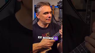 Accorder un Ukulele en Low G avec Roadie 3  Démonstration ukulele shorts [upl. by Wurster]