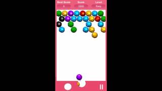 Mini Bubble Shooter Game Source Code Unity [upl. by Acinnod]