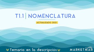 👉🏻🔴⛵ Nomenclatura náutica T11 PER 👇 Curso Gratuito 👇 APUNTES PDF en descripción👇 [upl. by Bogusz]