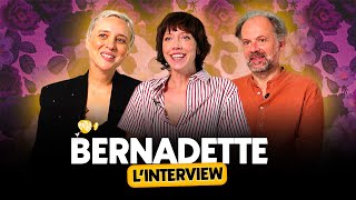 LINTERVIEW  Sara Giraudeau Denis Podalydès amp Léa Domenach pour BERNADETTE [upl. by Nwahsauq]