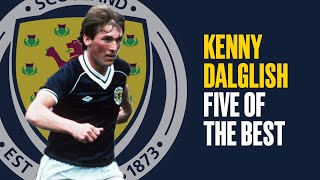 Kenny Dalglish  Five of the Best Goals For Scotland [upl. by Haswell]