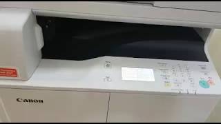 How to take copy Xerox A4 to A3 and A3 to A4 in Canon 2004N Printer machine [upl. by Virnelli]