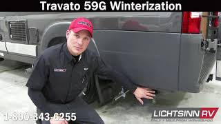 LichtsinnRVcom  How to Winterize a Winnebago Travato 59G [upl. by Acirretal]