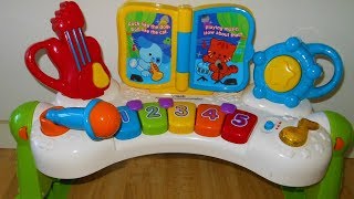 Vtech  Grow And Discover Music Studio with A Microphone Piano Removable Guitar And Drum [upl. by Naylor]