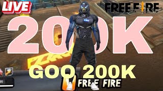 free fire live stream goo200k gamingfreefire liveviral [upl. by Sabino]