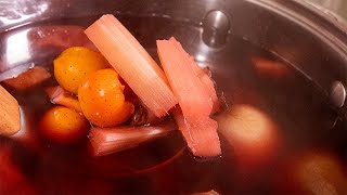 Ponche de Frutas Navideño  Recetas Mexicanas Faciles [upl. by Fahy]