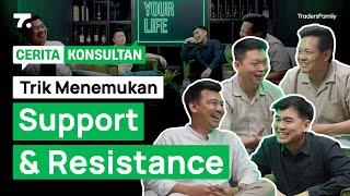 Rahasia Traders Family Dalam Menentukan Support amp Resistance [upl. by Ham639]