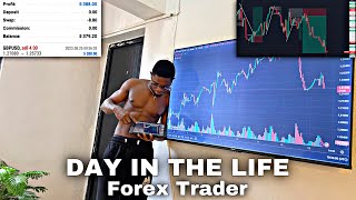 Day In The Life Of A Forex Trader [upl. by Norvun]