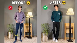 Transform Your Look  8 Fashion Tips For Skinny Guys amp Boys  Mens Fashion [upl. by Enovad798]