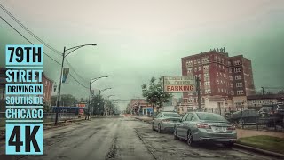 79th Street Driving through Southside Chicago 4K Streets of the Americas [upl. by Welford]