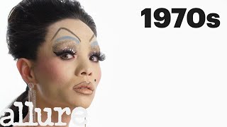 100 Years of Drag Makeup  Allure [upl. by Demitria]